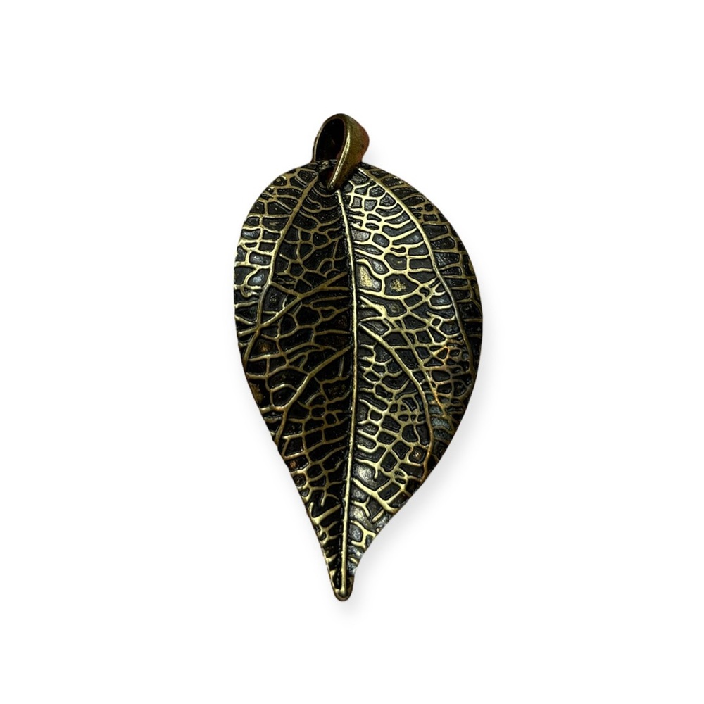 Gold Leaf Pendant